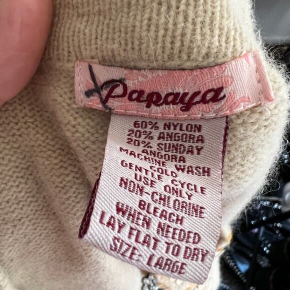 Vintage Y2K Sequin Bolero 2000s Glam Retro Coquette Large - Picture 4 of 6